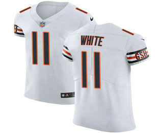 Nike Bears #11 Kevin White White Men's Stitched NFL Vapor Untouchable Elite Jersey