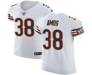 Nike Bears #38 Adrian Amos White Men's Stitched NFL Vapor Untouchable Elite Jersey