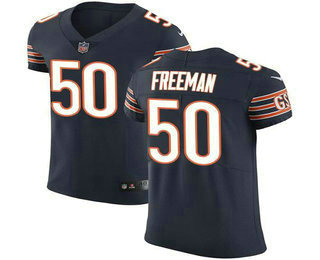 Nike Bears #50 Jerrell Freeman Navy Blue Team Color Men's Stitched NFL Vapor Untouchable Elite Jersey