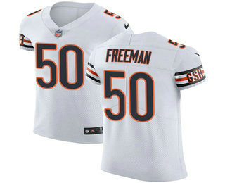 Nike Bears #50 Jerrell Freeman White Men's Stitched NFL Vapor Untouchable Elite Jersey