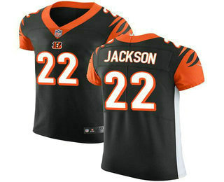 Nike Bengals #22 William Jackson Black Team Color Men's Stitched NFL Vapor Untouchable Elite Jersey