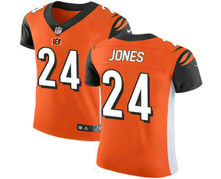 Nike Bengals #24 Adam Jones Orange Alternate Men's Stitched NFL Vapor Untouchable Elite Jersey