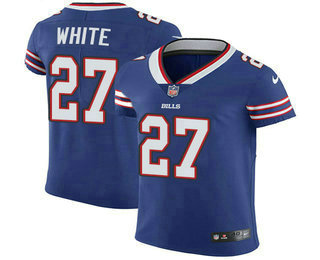 Nike Bills #27 Tre'Davious White Royal Blue Team Color Men's Stitched NFL Vapor Untouchable Elite Jersey