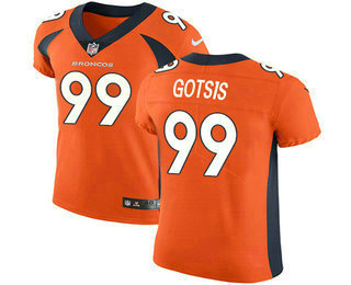 Nike Broncos #99 Adam Gotsis Orange Team Color Men's Stitched NFL Vapor Untouchable Elite Jersey