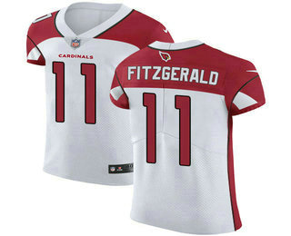 Nike Cardinals #11 Larry Fitzgerald White Men's Stitched NFL Vapor Untouchable Elite Jersey