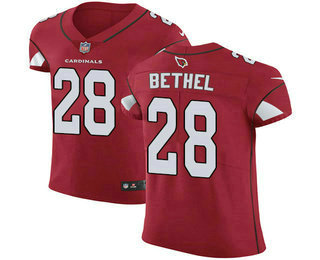 Nike Cardinals #28 Justin Bethel Red Team Color Men's Stitched NFL Vapor Untouchable Elite Jersey