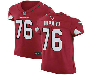 Nike Cardinals #76 Mike Iupati Red Team Color Men's Stitched NFL Vapor Untouchable Elite Jersey