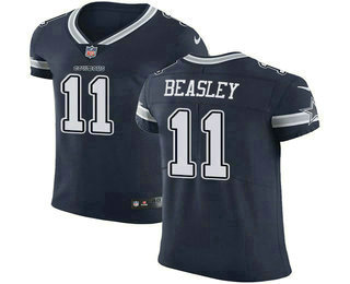 Nike Cowboys #11 Cole Beasley Navy Blue Team Color Men's Stitched NFL Vapor Untouchable Elite Jersey