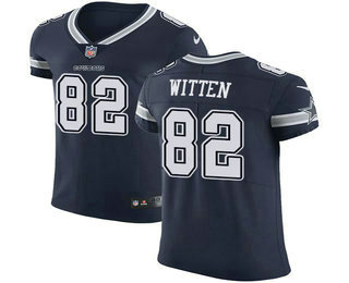 Nike Cowboys #82 Jason Witten Navy Blue Team Color Men's Stitched NFL Vapor Untouchable Elite Jersey