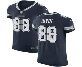 Nike Cowboys #88 Michael Irvin Navy Blue Team Color Men's Stitched NFL Vapor Untouchable Elite Jersey