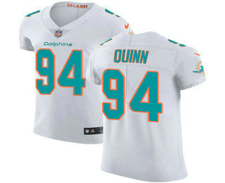 Nike Dolphins #94 Robert Quinn White Men's Stitched NFL Vapor Untouchable Elite Jersey