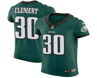 Nike Eagles #30 Corey Clement Midnight Green Team Color Men's Stitched NFL Vapor Untouchable Elite Jersey