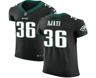 Nike Eagles #36 Jay Ajayi Black Alternate Men's Stitched NFL Vapor Untouchable Elite Jersey