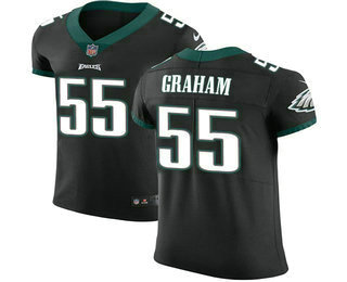 Nike Eagles #55 Brandon Graham Black Alternate Men's Stitched NFL Vapor Untouchable Elite Jersey