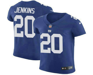 Nike Giants #20 Janoris Jenkins Royal Blue Team Color Men's Stitched NFL Vapor Untouchable Elite Jersey