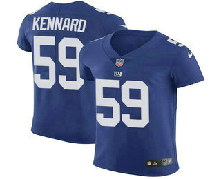 Nike Giants #59 Devon Kennard Royal Blue Team Color Men's Stitched NFL Vapor Untouchable Elite Jersey