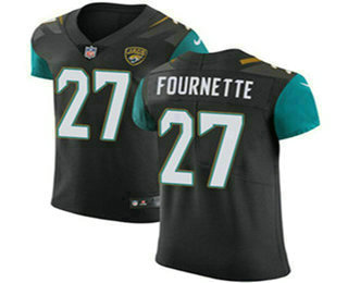 Nike Jaguars #27 Leonard Fournette Black Alternate Men's Stitched NFL Vapor Untouchable Elite Jersey
