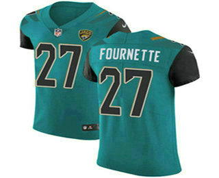 Nike Jaguars #27 Leonard Fournette Teal Green Team Color Men's Stitched NFL Vapor Untouchable Elite Jersey