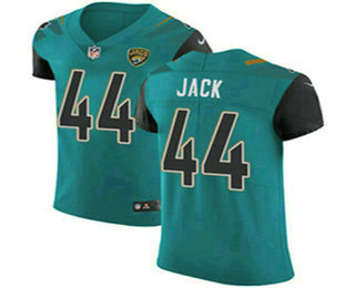 Nike Jaguars #44 Myles Jack Teal Green Team Color Men's Stitched NFL Vapor Untouchable Elite Jersey