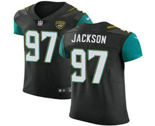 Nike Jaguars #97 Malik Jackson Black Alternate Men's Stitched NFL Vapor Untouchable Elite Jersey