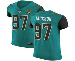 Nike Jaguars #97 Malik Jackson Teal Green Team Color Men's Stitched NFL Vapor Untouchable Elite Jersey