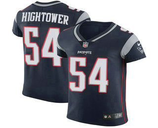 Nike Patriots #54 Dont'a Hightower Navy Blue Team Color Men's Stitched NFL Vapor Untouchable Elite Jersey