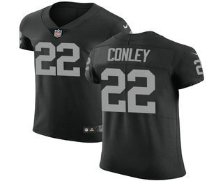 Nike Raiders #22 Gareon Conley Black Team Color Men's Stitched NFL Vapor Untouchable Elite Jersey