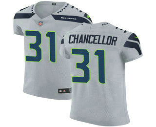 Nike Seahawks #31 Kam Chancellor Grey Alternate Men's Stitched NFL Vapor Untouchable Elite Jersey