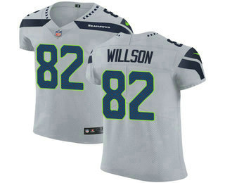 Nike Seahawks #82 Luke Willson Grey Alternate Men's Stitched NFL Vapor Untouchable Elite Jersey