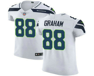 Nike Seahawks #88 Jimmy Graham White Men's Stitched NFL Vapor Untouchable Elite Jersey