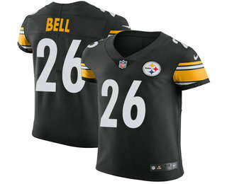 Nike Steelers #26 Le'Veon Bell Black Team Color Men's Stitched NFL Vapor Untouchable Elite Jersey