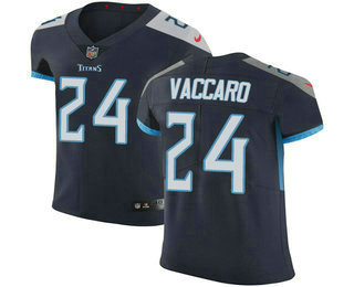 Nike Titans #24 Kenny Vaccaro Navy Blue Team Color Men's Stitched NFL Vapor Untouchable Elite Jersey