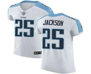 Nike Titans #25 Adoree' Jackson White Men's Stitched NFL Vapor Untouchable Elite Jersey