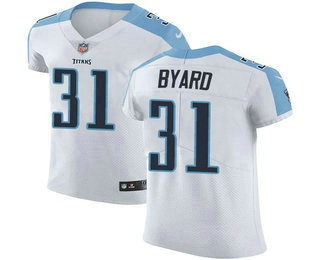 Nike Titans #31 Kevin Byard White Men's Stitched NFL Vapor Untouchable Elite Jersey