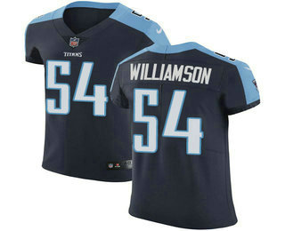 Nike Titans #54 Avery Williamson Navy Blue Alternate Men's Stitched NFL Vapor Untouchable Elite Jersey