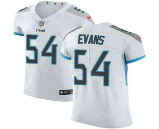 Nike Titans #54 Rashaan Evans White Men's Stitched NFL Vapor Untouchable Elite Jersey