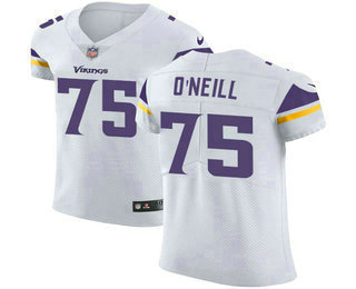 Nike Vikings #75 Brian O'Neill White Men's Stitched NFL Vapor Untouchable Elite Jersey