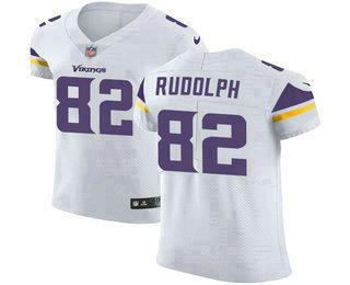 Nike Vikings #82 Kyle Rudolph White Men's Stitched NFL Vapor Untouchable Elite Jersey