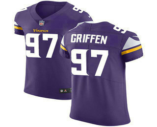 Nike Vikings #97 Everson Griffen Purple Team Color Men's Stitched NFL Vapor Untouchable Elite Jersey