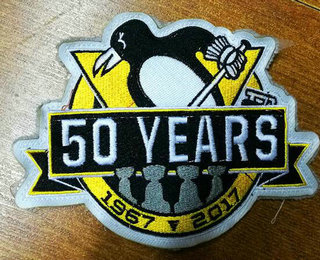 Pittsburgh Penguins 1967-2017 50th Anniversary Patch