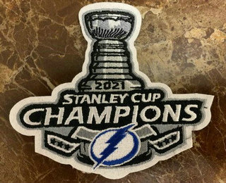 Tampa Bay Lightning 2021 NHL Stanley Cup Champions Patch