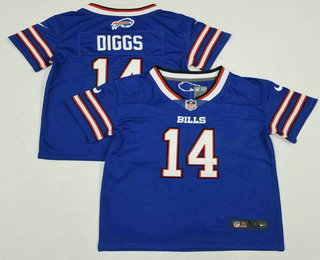 Toddlers Buffalo Bills #14 Stefon Diggs Royal Blue 2022 Vapor Untouchable Stitched NFL Nike Limited Jersey