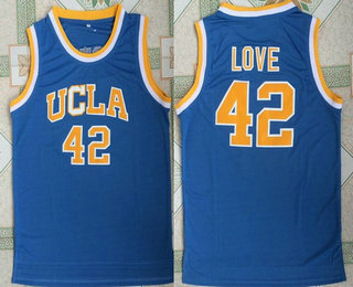 UCLA Bruins #42 Kevin Love Blue Jersey