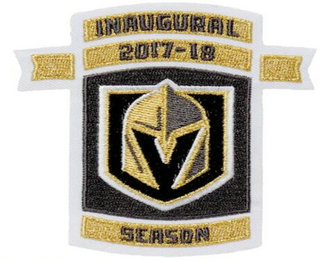 Vegas Golden Knights 2017-2018 Inaugural NHL Season Jersey Patch