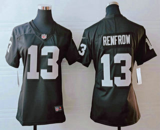 Women's Las Vegas Raiders #13 Hunter Renfrow Black 2019 Vapor Untouchable Stitched NFL Nike Limited Jersey