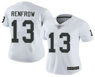 Women's Las Vegas Raiders #13 Hunter Renfrow White 2019 Vapor Untouchable Stitched NFL Nike Limited Jersey