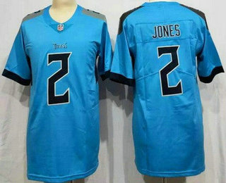 Women's Tennessee Titans #2 Julio Jones Limited Light Blue Vapor Untouchable Jersey