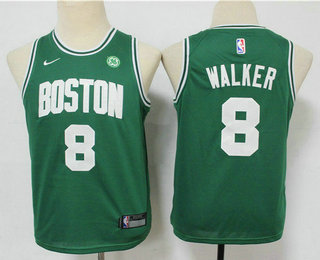 Youth Boston Celtics #8 Kemba Walker Green Nike 2019 Swingman General Electric Stitched NBA Jersey