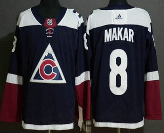 Youth Colorado Avalanche #8 Cale Makar Navy Alternate Stitched Jersey