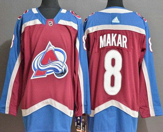 Youth Colorado Avalanche #8 Cale Makar Red Stitched Jersey